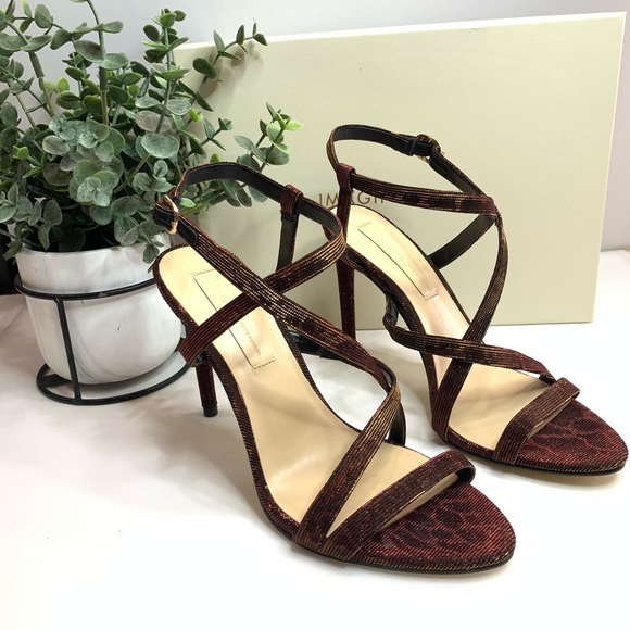 Imagine by Vince Camuto woman Ramsey Strappy Sandal Holo leopard fabric - Picture 2 of 11